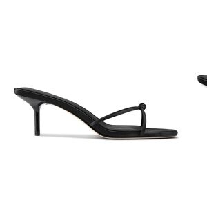 Femme LA Maeve Slipper - Satin Black